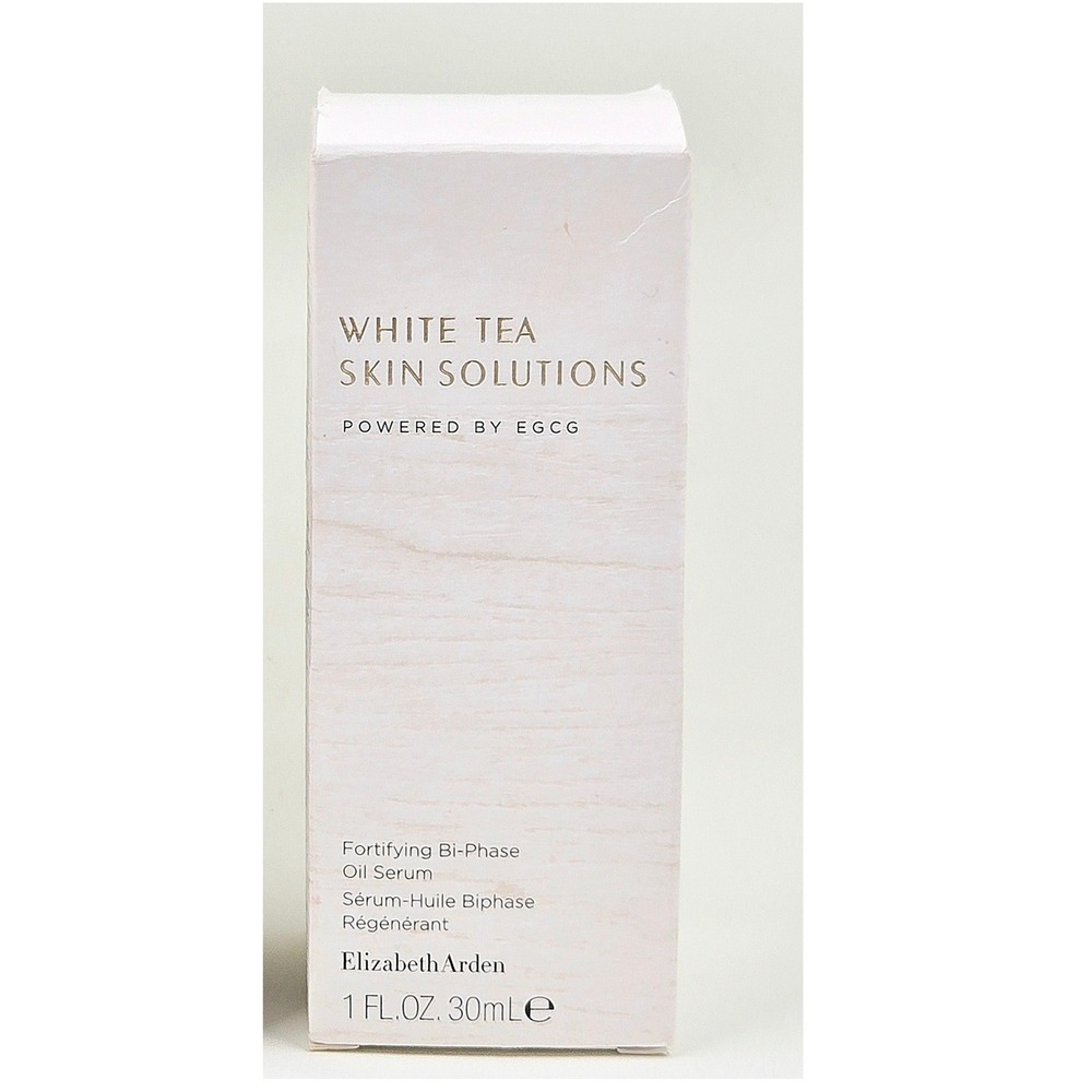 Elizabeth Arden White Tea Skin Solutions Fortifying Bi-Phase Oil Serum 1oz 30ml